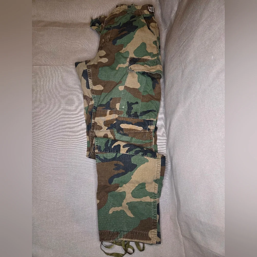 Vintage Women's Military Camouflage Cargo Pant - Size XS - Picture 1 of 9